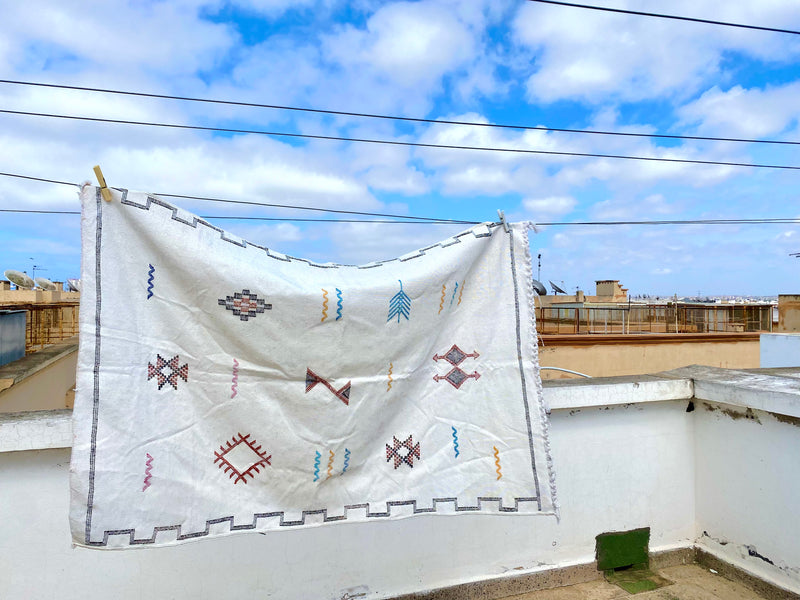 White Berber Rug