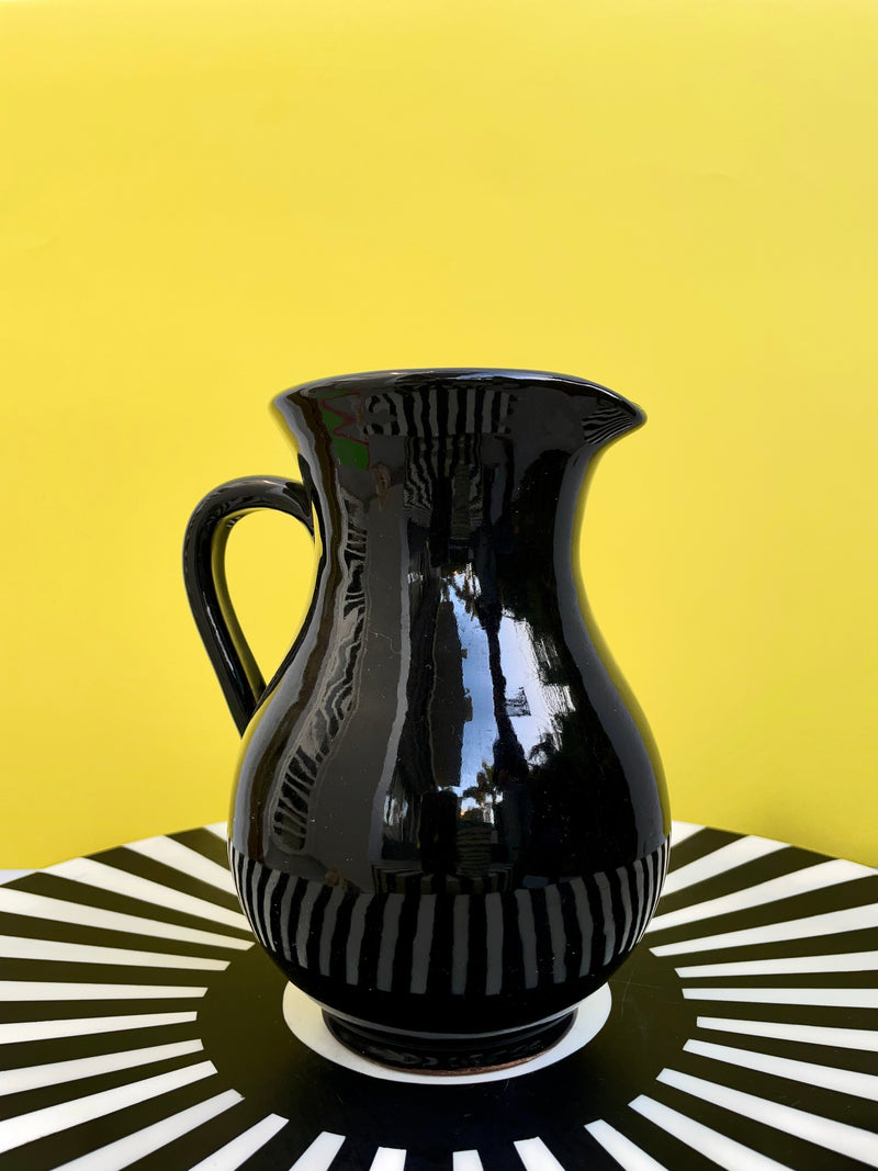 Black Moroccan Carafe